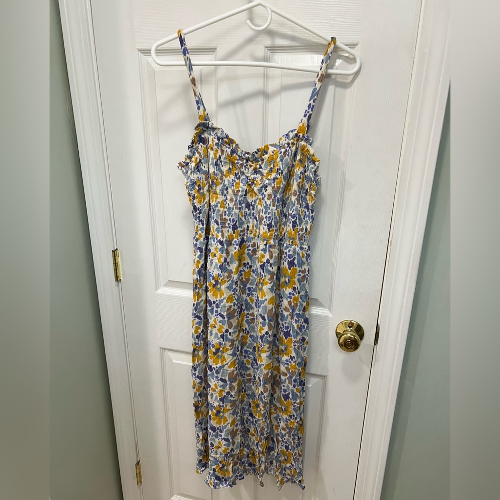 Market & Spruce Colorful Smocked dress